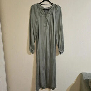 Byrd Satin Maxi Dress